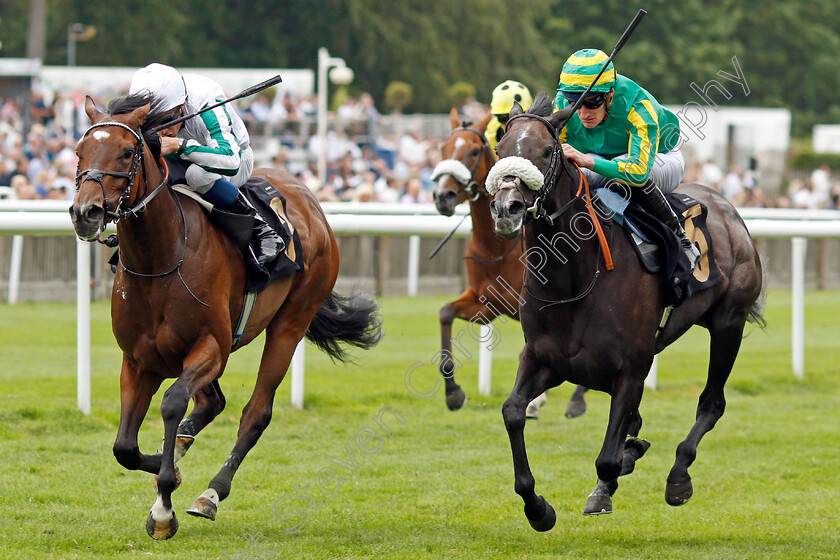 Royal-Charter-0001 
 ROYAL CHARTER (left, William Buick) beats CHEALAMY (right) in The Racing TV Fillies Handicap
Newmarket 1 Jul 2023 - Pic Steven Cargill / Racingfotos.com