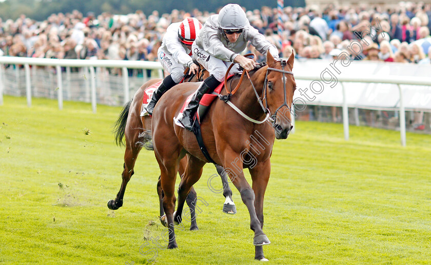 Living-In-The-Past-0005 
 LIVING IN THE PAST (Daniel Tudhope) wins The Sky Bet Lowther Stakes
York 22 Aug 2019 - Pic Steven Cargill / Racingfotos.com