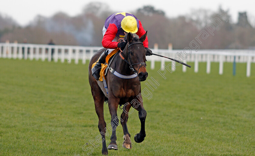 Dashel-Drasher-0006 
 DASHEL DRASHER (Matt Griffiths) wins The Betfair Ascot Chase
Ascot 20 Feb 2021 - Pic Steven Cargill / Racingfotos.com