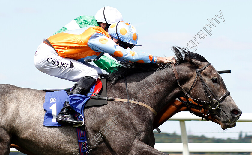 Zumurud-0007 
 ZUMURUD (Daniel Tudhope) wins The Sochall Smith Accountants Steve Evans Memorial Handicap
Pontefract 10 Jul 2018 - Pic Steven Cargill / Racingfotos.com