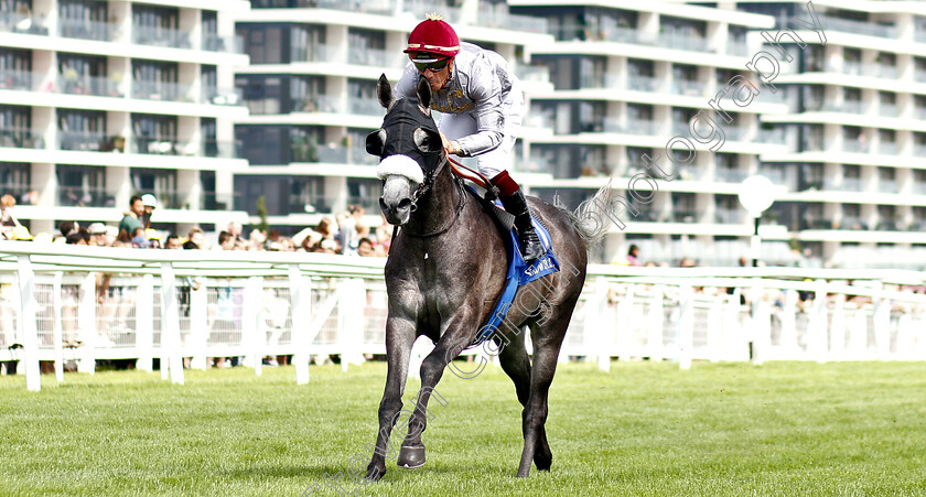 Kair-Al-Cham-0001 
 KAIR AL CHAM (Jean-Bernard Eyquem) wins The UAE Embassy In London International Stakes
Newbury 28 Jul 2019 - Pic Steven Cargill / Racingfotos.com