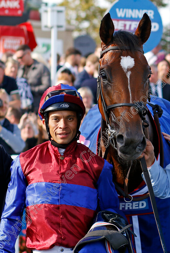 Jan-Brueghel-0012 
 JAN BRUEGHEL (Sean Levey) winner of The Betfred St Leger 
Doncaster 14 Sep 2024 - Pic Steven Cargill / Racingfotos.com