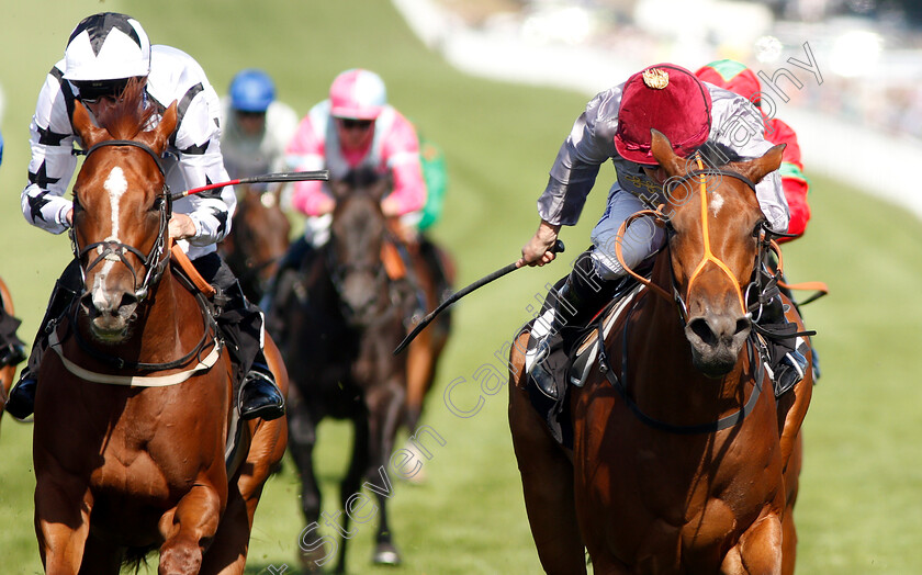 Alhakmah-0001 
 ALHAKMAH (right, Ryan Moore) with LOVIN (left)
Goowood 1 Aug 2018 - Pic Steven Cargill / Racingfotos.com