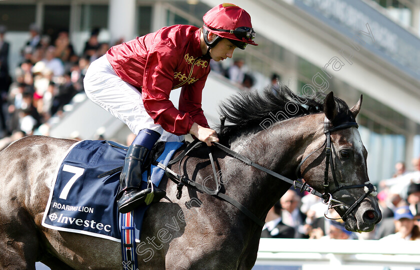 Roaring-Lion-0001 
 ROARING LION (Oisin Murphy)
Epsom 2 Jun 2018 - Pic Steven Cargill / Racingfotos.com