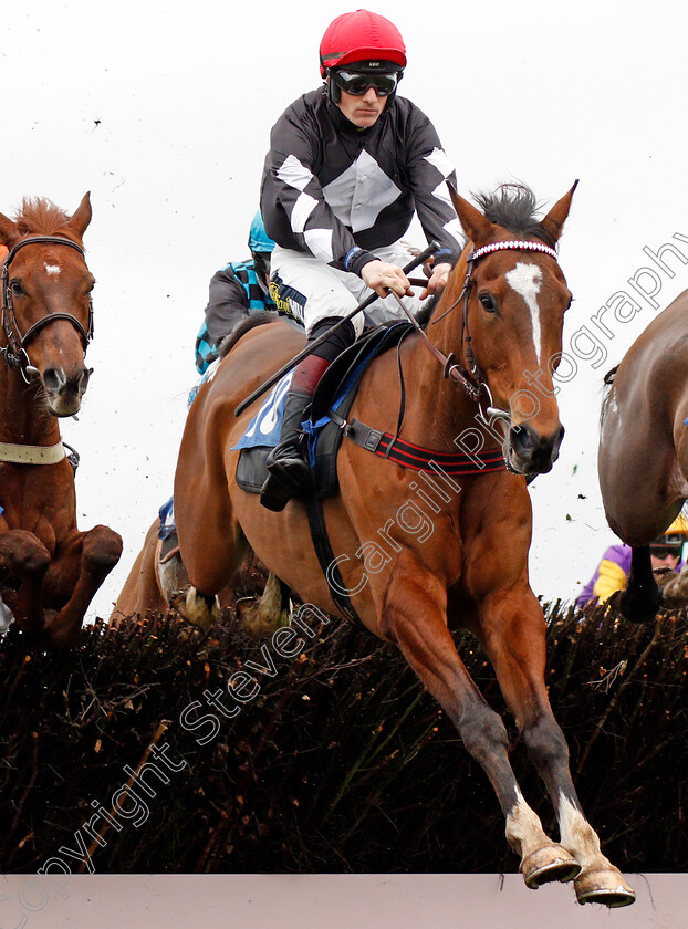 One-Of-Us-0002 
 ONE OF US (Sam Twiston-Davies)
Wincanton 30 Jan 2020 - Pic Steven Cargill / Racingfotos.com