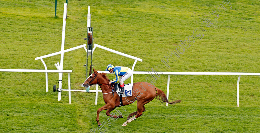 Belisa-0006 
 BELISA (Andrea Atzeni) wins The Collect Totepool Winnings At Betfred Shops Handicap Leicester 28 Apr 2018 - Pic Steven Cargill / Racingfotos.com