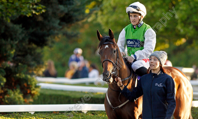 Spinacia-0001 
 SPINACIA (Georgia Dobie)
Kempton 2 Oct 2019 - Pic Steven Cargill / Racingfotos.com