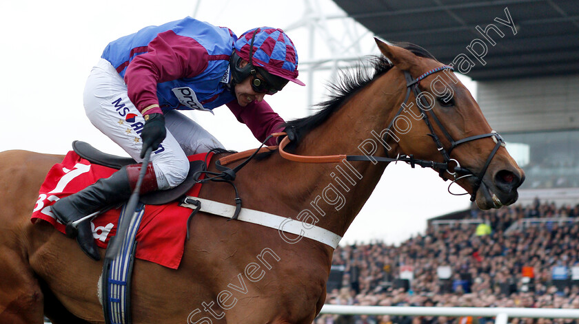 La-Bague-Au-Roi-0008 
 LA BAGUE AU ROI (Richard Johnson) wins The 32Red Kauto Star Novices Chase
Kempton 26 Dec 2018 - Pic Steven Cargill / Racingfotos.com