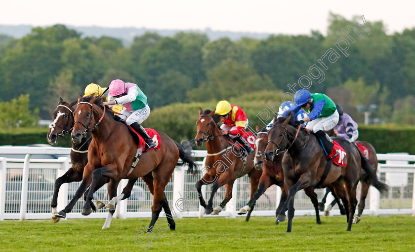 Greek-Order-0005 
 GREEK ORDER (Ryan Moore) wins The Get Your Racehorse Lotto Tickets Now Handicap
Sandown 25 May 2023 - Pic Steven Cargill / Racingfotos.com