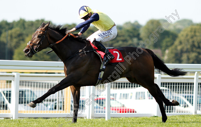 Saroog-0004 
 SAROOG (Ryan Moore) wins The Sequel Handicap
Sandown 6 Jul 2018 - Pic Steven Cargill / Racingfotos.com