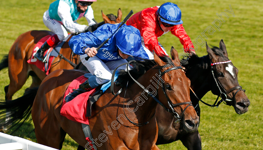 Nash-Nasha-0006 
 NASH NASHA (William Buick) wins The bet365 Fillies Novice Stakes
Sandown 23 Apr 2021 - Pic Steven Cargill / Racingfotos.com