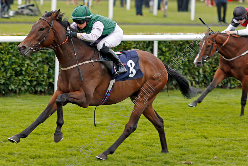 Kryptos-0003 
 KRYPTOS (Nicola Currie) wins The P J Towey Construction Ltd Handicap Doncaster 16 Sep 2017 - Pic Steven Cargill / Racingfotos.com