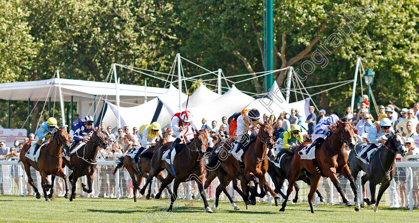 Ocean-Vision-0008 
 OCEAN VISION (left, Maxime Guyon) beats KOKACHIN (3rd right) VICIOUS HARRY (2nd right) and EDDIE'S BOY (right) in The Prix de la Vallee d'Auge
Deauville 6 Aug 2022 - Pic Steven Cargill / Racingfotos.com