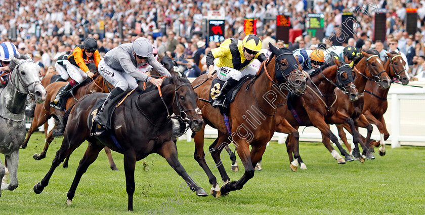 Fresh-0002 
 FRESH (left, Daniel Tudhope) beats BLESS HIM (centre) in The Moet & Chandon International Stakes
Ascot 23 Jul 2022 - Pic Steven Cargill / Racingfotos.com