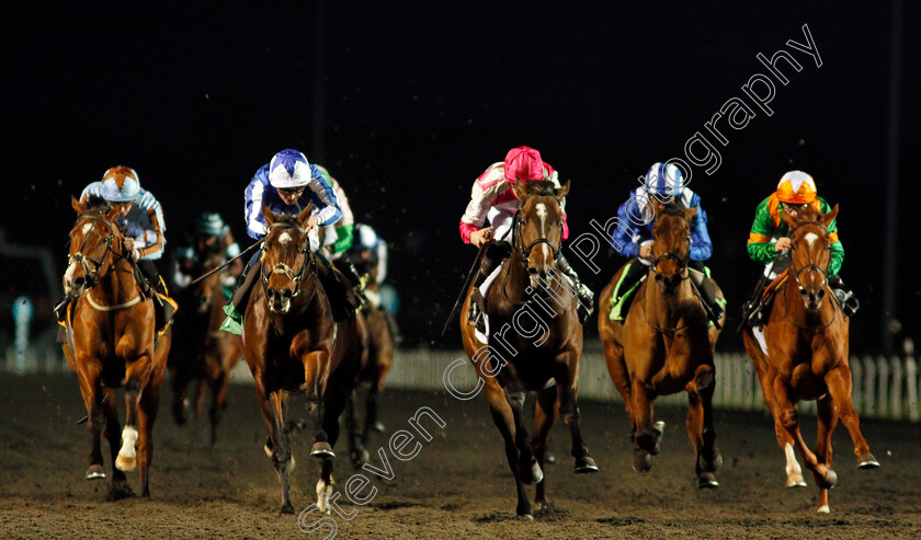 Group-One-Power-0004 
 GROUP ONE POWER (2nd left, Rob Hornby) beats ENDURED (centre) in The 32Red On The App Store Maiden Stakes Div2
Kempton 29 Jan 2020 - Pic Steven Cargill / Racingfotos.com