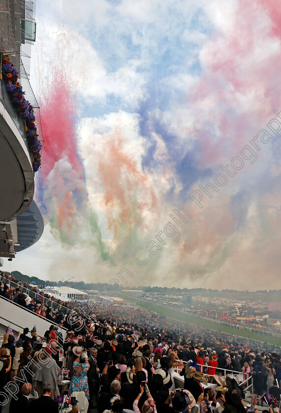 Fireworks-0005 
 Firework display before the Derby
Epsom 4 Jun 2022 - Pic Steven Cargill / Racingfotos.com