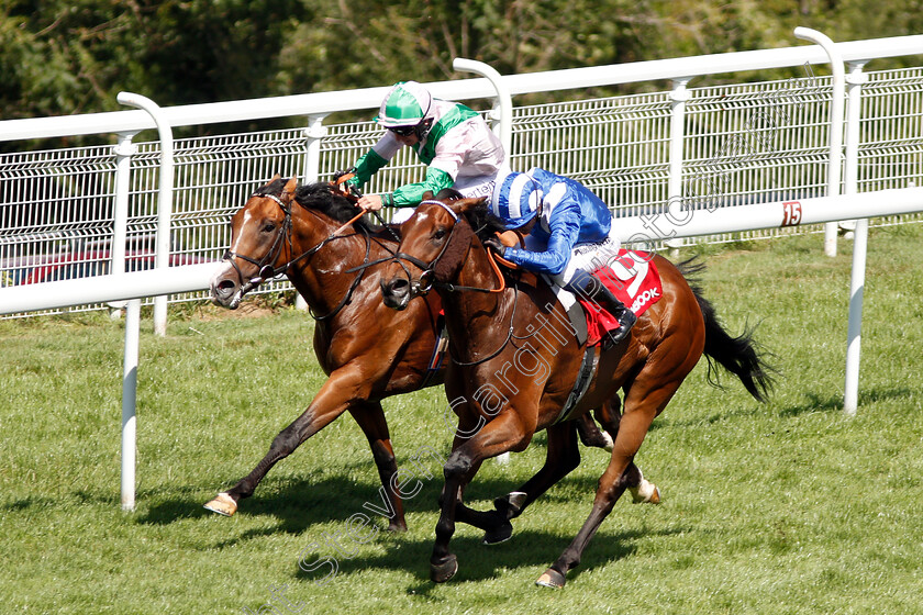 Alfarris-0004 
 ALFARRIS (right, Jim Crowley) beats PLUTONIAN (left) in The Matchbook Betting Exchange Handicap
Goodwood 31 Jul 2018 - Pic Steven Cargill / Racingfotos.com