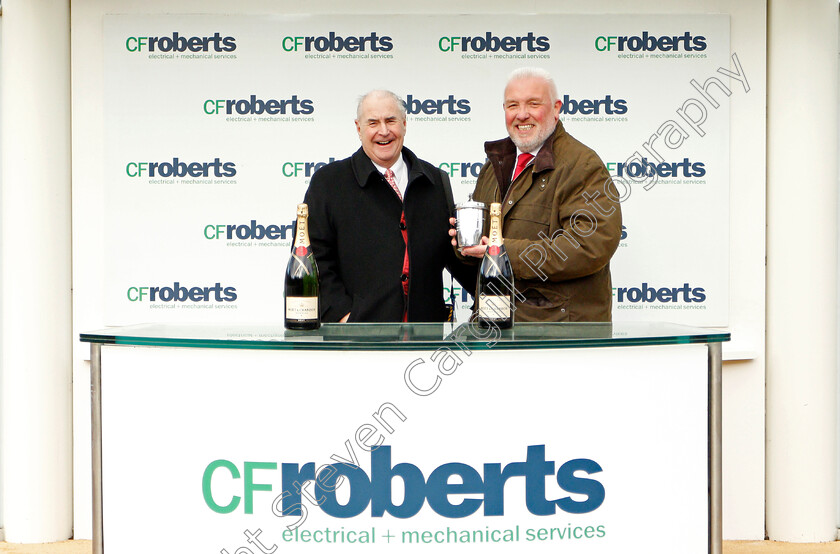 Zara-Hope-0006 
 Presentation for The CF Roberts Electrical & Mechanical Services Mares Handicap Chase won by ZARA HOPE
Cheltenham 13 Dec 2019 - Pic Steven Cargill / Racingfotos.com