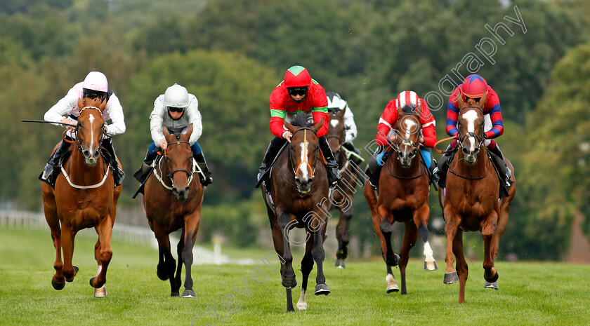 Etonian-0005 
 ETONIAN (centre, Pat Dobbs) beats APOLLO ONE (left) and KING VEGA (right) in The Betway Solario Stakes
Sandown 23 Aug 2020 - Pic Steven Cargill / Racingfotos.com