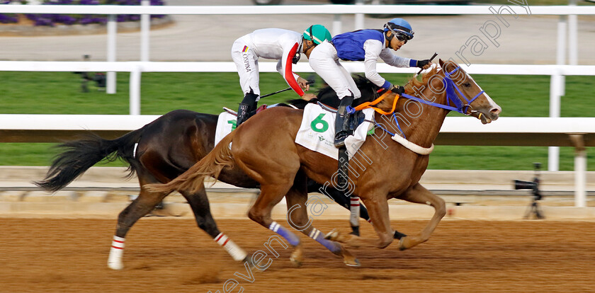 Aezm-Alriyadh-0001 
 AEZM ALRIYADH (Tariq Almansour) wins The Saudia Sarawat Cup
King Abdulaziz Racecourse, Saudi Arabia, 23 Feb 2024 - Pic Steven Cargill / Racingfotos.com