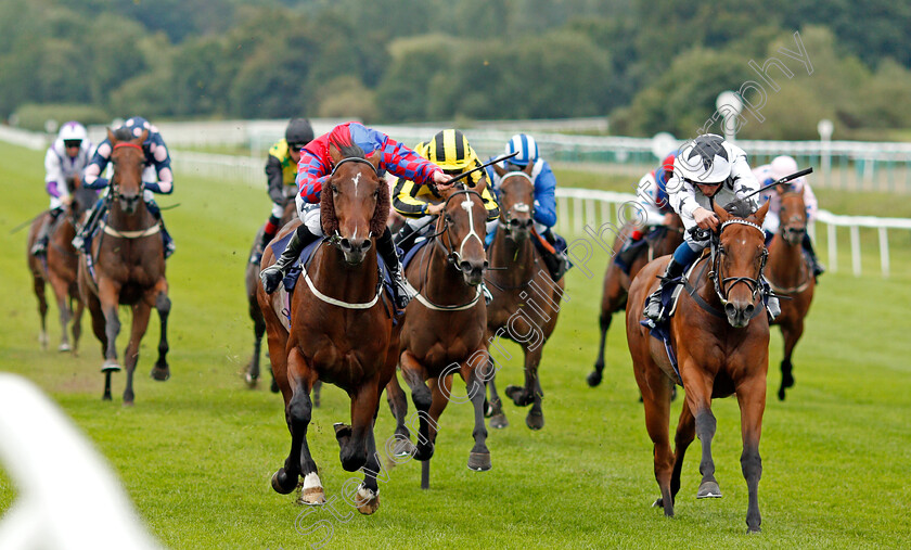 Bedford-Flyer-0004 
 BEDFORD FLYER (left, Lewis Edmunds) beats SILENT QUEEN (right) in The Betway Casino Nursery
Lingfield 2 Sep 2020 - Pic Steven Cargill / Racingfotos.com