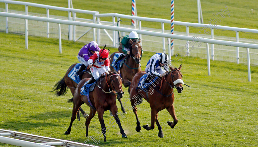 Raymond-0001 
 RAYMOND (right, Billy Garritty) beats SASHENKA (left, Hollie Doyle) in The Autohorn Handicap
York 13 May 2021 - Pic Steven Cargill / Racingfotos.com