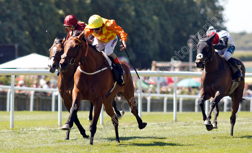 Second-Step-0004 
 SECOND STEP (Andrea Atzeni) wins The Betway Fred Archer Stakes
Newmarket 30 Jun 2018 - Pic Steven Cargill / Racingfotos.com