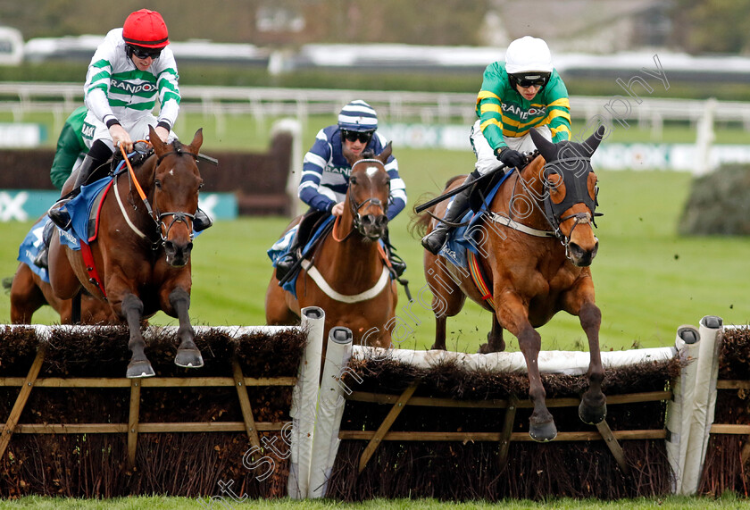 Mystical-Power-0001 
 MYSTICAL POWER (right, Mark Walsh) beats FIREFOX (left) in the Trustatrader Top Novices Hurdle
Aintree 12 Apr 2024 - Pic Steven Cargill / Racingfotos.com