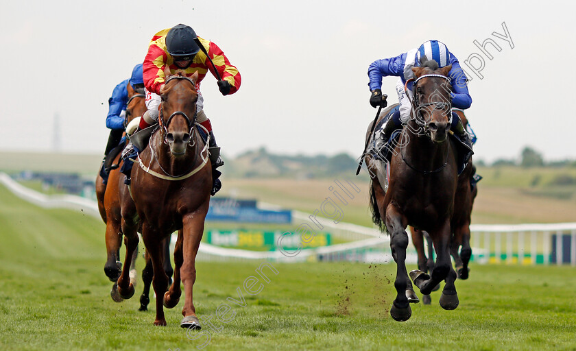 Sir-Ron-Priestley-0004 
 SIR RON PRIESTLEY (left, Franny Norton) beats AL AASY (right) in The Princess Of Wales's Tattersalls Stakes
Newmarket 8 Jul 2021 - Pic Steven Cargill / Racingfotos.com