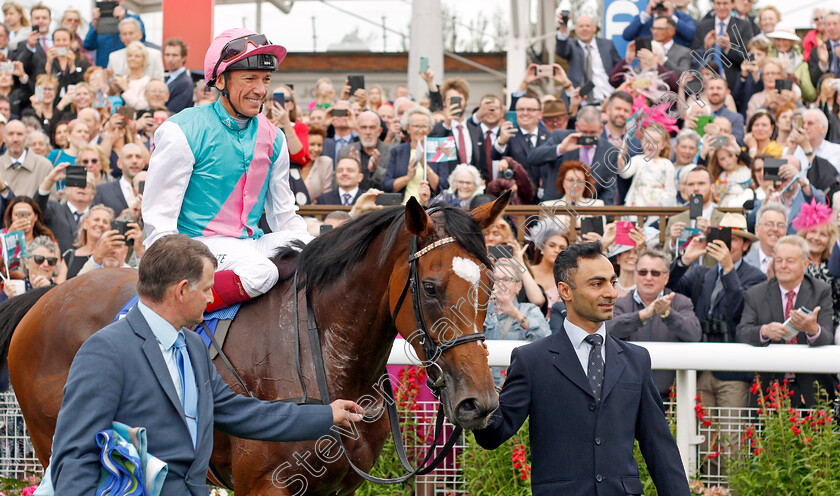 Enable-0014 
 ENABLE (Frankie Dettori) after The Darley Yorkshire Oaks
York 22 Aug 2019 - Pic Steven Cargill / Racingfotos.com