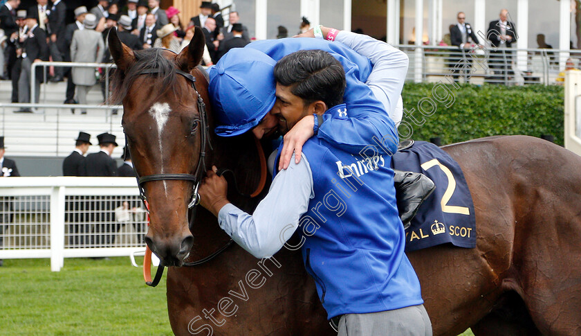 Blue-Point-0010 
 BLUE POINT (William Buick) after The King's Stand Stakes
Royal Ascot 19 Jun 2018 - Pic Steven Cargill / Racingfotos.com