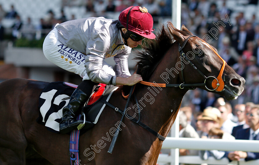 Watan-0009 
 WATAN (Ryan Moore) wins The Nginious! Swiss Gin EBF Maiden Stakes
Goodwood 31 Jul 2018 - Pic Steven Cargill / Racingfotos.com