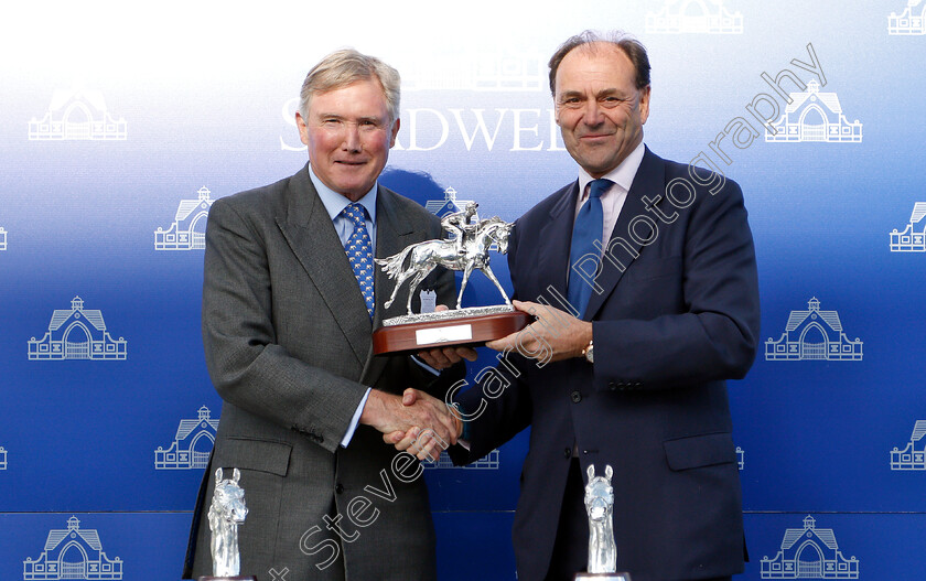 Mustashry-0013 
 Presentation to Angus Gold by Richard Lancaster for The Shadwell Joel Stakes won by MUSTASHRY
Newmarket 28 Sep 2018 - Pic Steven Cargill / Racingfotos.com