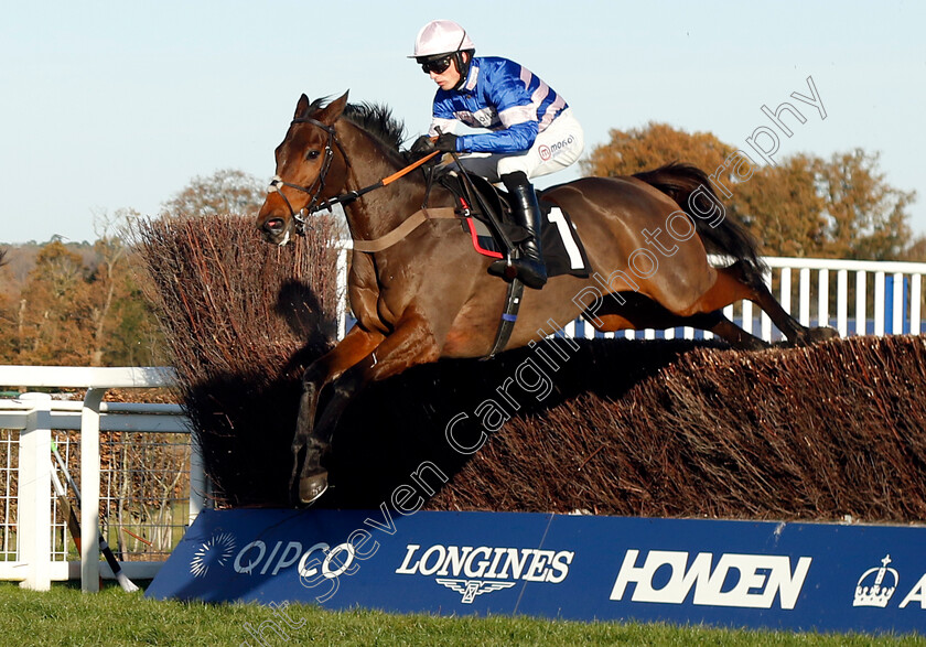 Pic-d Orhy-0003 
 PIC D'ORHY (Harry Cobden) wins The Nirvana Spa 1965 Chase
Ascot 25 Nov 2023 - Pic Steven Cargill / Racingfotos.com