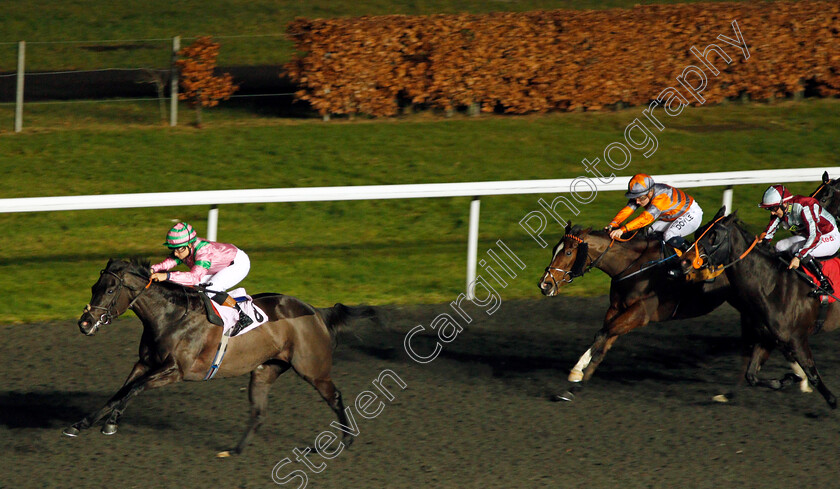 Cool-Breeze-0001 
 COOL BREEZE (Milly Naseb) beats TOOLATETODELEGATE (orange) in The 32Red Casino Fillies Handicap Kempton 20 Dec 2017 - Pic Steven Cargill / Racingfotos.com