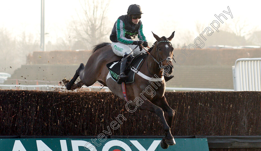 Altior-0003 
 ALTIOR (Nico De Boinville) wins The Unibet Desert Orchid Chase
Kempton 27 Dec 2018 - Pic Steven Cargill / Racingfotos.com