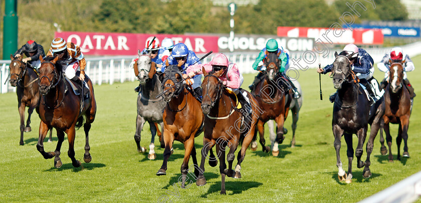 Firenze-Rose-0001 
 FIRENZE ROSA (Gina Mangan) wins The William Hill Handicap
Goodwood 26 Aug 2022 - Pic Steven Cargill / Racingfotos.com