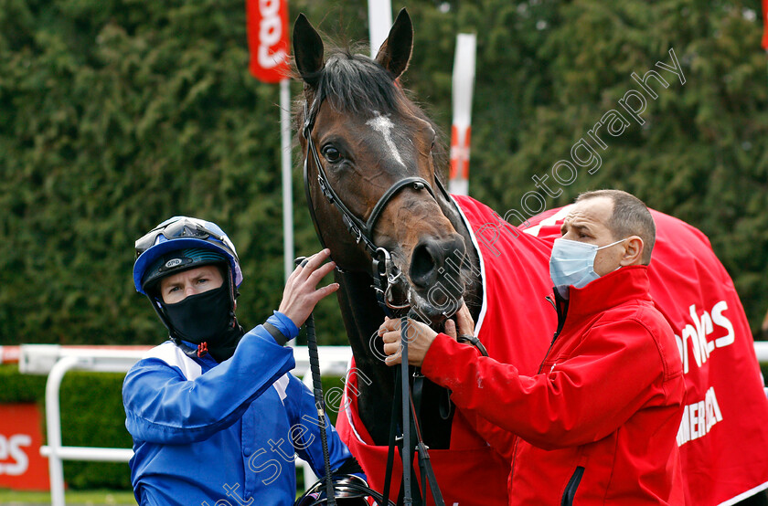 Al-Zaraqaan-0007 
 AL ZARAQAAN (Richard Kingscote) after The Ladbrokes Roseberry Handicap
Kempton 27 Mar 2021 - Pic Steven Cargill / Racingfotos.com