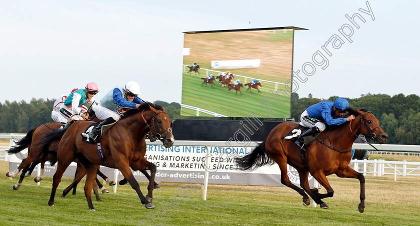 Asoof-0001 
 ASOOF (Jason Watson) beats SERGIO LEONE (left) in The Relyon Cleaning Newbury Handicap
Newbury 26 Jul 2018 - Pic Steven Cargill / Racingfotos.com