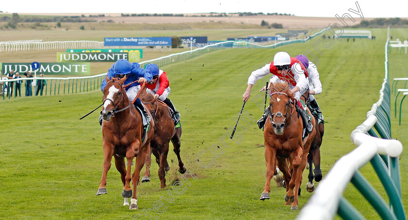 Earthlight-0006 
 EARTHLIGHT (left, Mickael Barzalona) beats GOLDEN HORDE (right) in The Juddmonte Middle Park Stakes
Newmarket 28 Sep 2019 - Pic Steven Cargill / Racingfotos.com