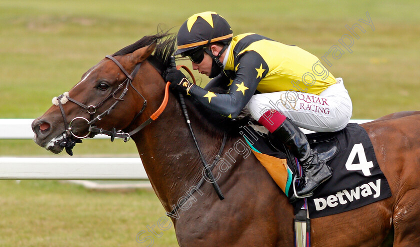 Blue-De-Vega-0009 
 BLUE DE VEGA (Oisin Murphy) wins The Heed Your Hunch At Betway Handicap
Sandown 23 Aug 2020 - Pic Steven Cargill / Racingfotos.com