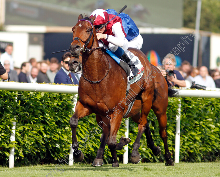 Glorious-Journey-0007 
 GLORIOUS JOURNEY (William Buick) wins The Cazoo Park Stakes
Doncaster 11 Sep 2021 - Pic Steven Cargill / Racingfotos.com