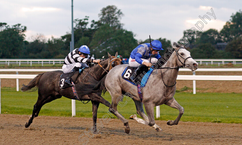 Haunted-Dream-0001 
 HAUNTED DREAM (Tom Marquand) wins The tote Placepot Your First Bet Nursery
Chelmsford 14 Oct 2021 - Pic Steven Cargill / Racingfotos.com