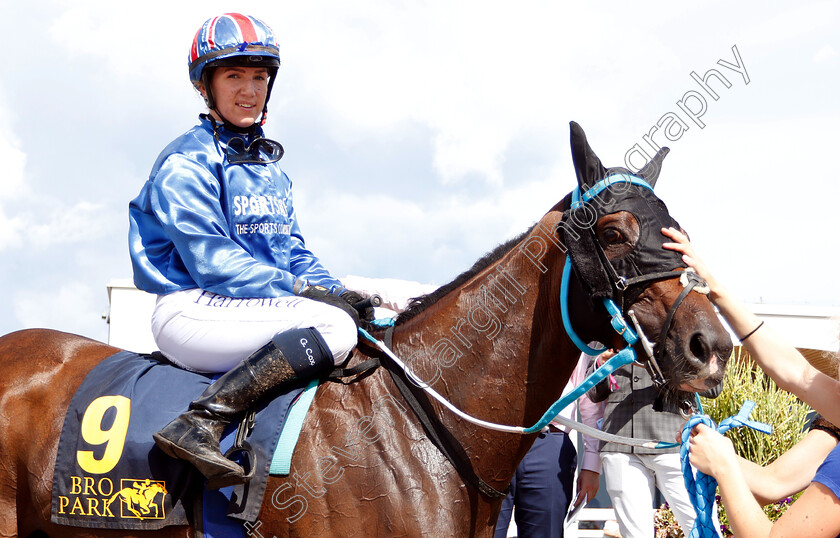 Thewaytoyou-0007 
 ELLA FITZ (Georgia Cox) wins The Lady Jockeys Thoroughbred World Championship Round 3
Bro Park Sweden 5 Aug 2018 - Pic Steven Cargill / Racingfotos.com