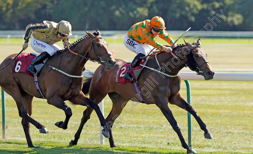 Love-Is-Golden-0003 
 LOVE IS GOLDEN (right, Richard Kingscote) beats POLYPHONIC (left) in The Common Sense Lending Handicap
Haydock 1 Sep 2022 - Pic Steven Cargill / Racingfotos.com