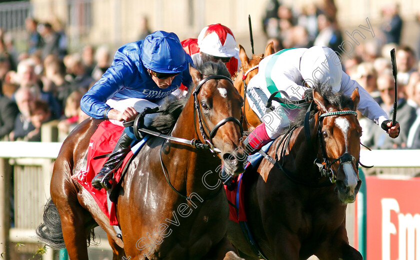 Silver-Knott-0003 
 SILVER KNOTT (left, William Buick) beats EPICTETUS (right) in The Emirates Autumn Stakes
Newmarket 8 Oct 2022 - Pic Steven Cargill / Racingfotos.com