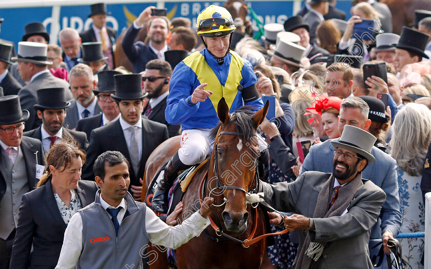 Desert-Crown-0022 
 DESERT CROWN (Richard Kingscote) after The Cazoo Derby
Epsom 4 Jun 2022 - Pic Steven Cargill / Racingfotos.com