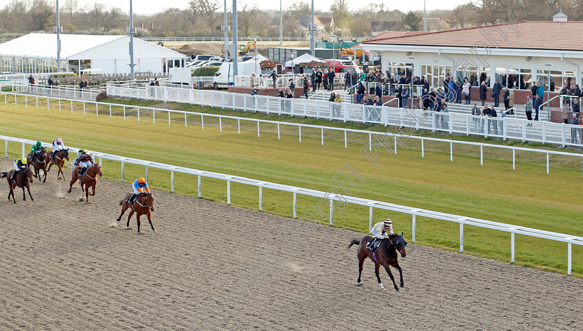 Jungle-Run-0003 
 JUNGLE RUN (Jack Mitchell) wins The Ministry Of Sound Disco Handicap
Chelmsford 31 mar 2022 - Pic Steven Cargill / Racingfotos.com