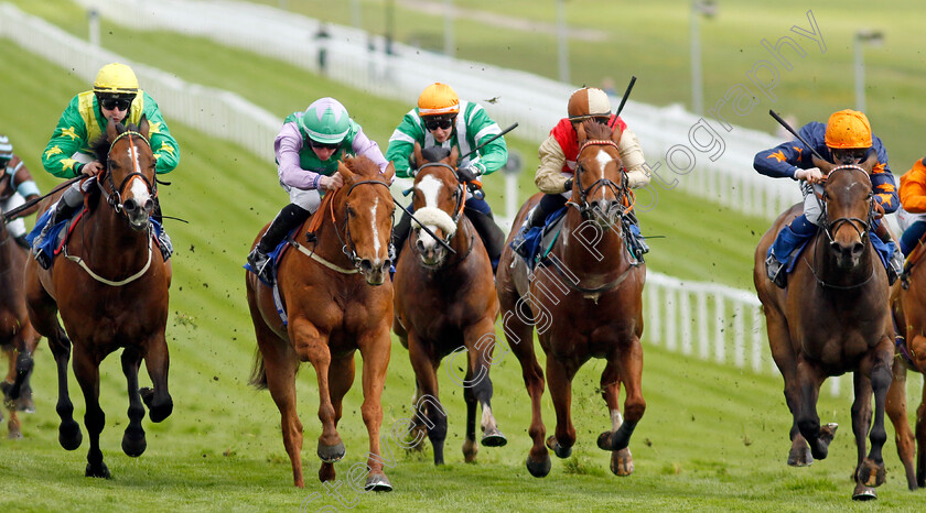 Lihou-0004 
 LIHOU (2nd left, Rossa Ryan) beats RECON MISSION (left) and KAPE MOSS (right) in The Indigenous Handicap
Epsom 25 Apr 2023 - Pic Steven Cargill / Racingfotos.com