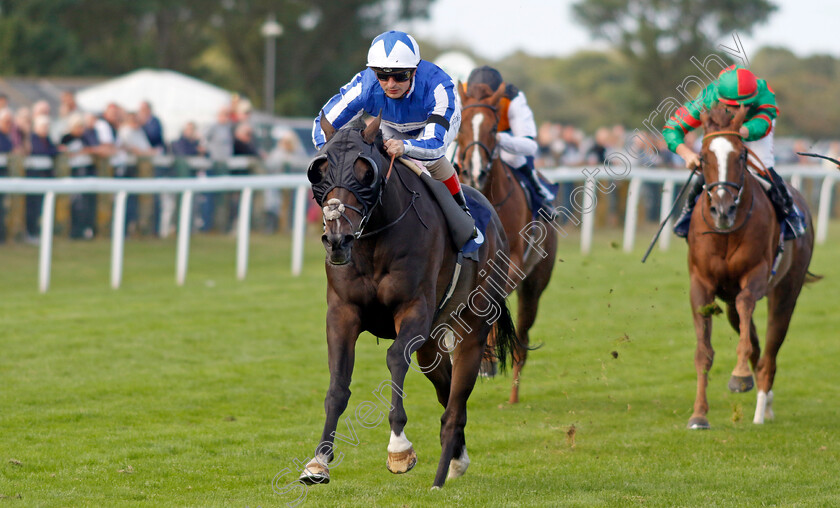 Good-Birthday-0003 
 GOOD BIRTHDAY (Andrea Atzeni) wins The John Empsom Memorial Handicap
Yarmouth 14 Sep 2022 - Pic Steven Cargill / Racingfotos.com